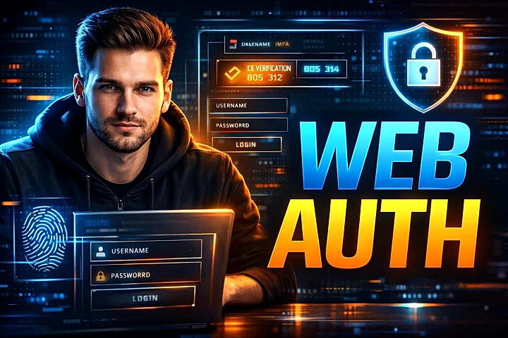 Authentication System for Web Applications: Methods, Security, and Best Practices blog cover image