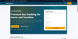 Online Bus Booking Portal in PHP and MySQL screenshot 1