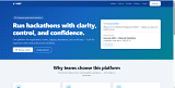 Hackathon Management Platform using PHP and MySQL screenshot 1