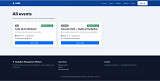 Hackathon Management Platform using PHP and MySQL screenshot 3