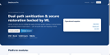Data Sanitization and Restoring Using Python and ML screenshot 1