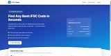 IFSC Code Finder Final Year Project screenshot 1