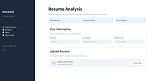 AI Resume Analyzer Final Year Project screenshot 1