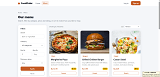 Online Food Ordering System Final Year Python Project screenshot 2