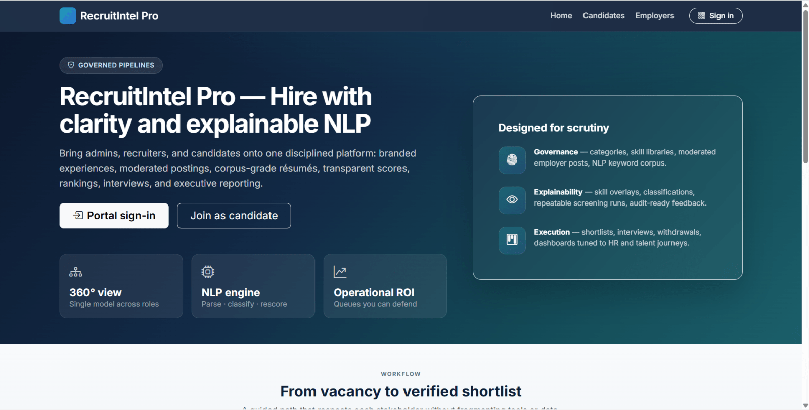 Resume Screening System Final Year Project zoomed preview