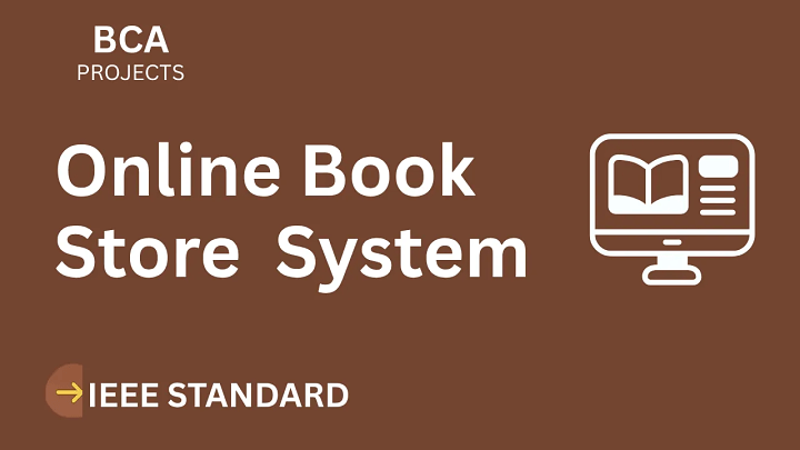 Online Book Store – BCA Project Report with IEEE Standard Format blog cover image