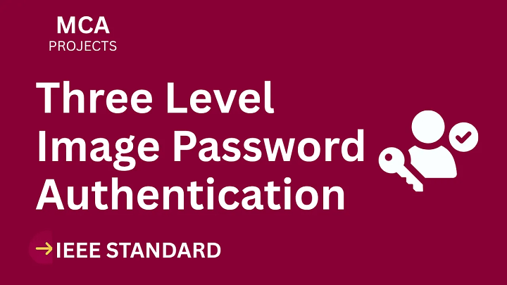 Three Level Image Password Authentication – MCA Project Report with IEEE Standard Format blog cover image
