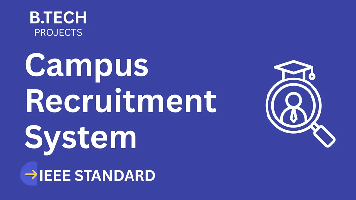 Campus Recruitment – B.Tech Project Report with IEEE Standard Format blog cover image