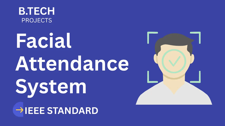 Facial Attendance System – B.Tech Project Report with IEEE Standard Format blog cover image