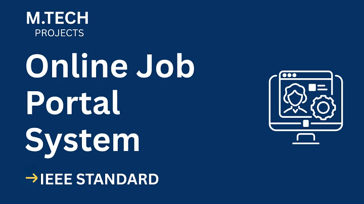 Online Job Portal – M.Tech Project Report with IEEE Standard Format blog cover image