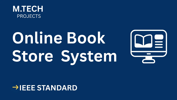Online Book Store – M.Tech Project Report with IEEE Standard Format blog cover image