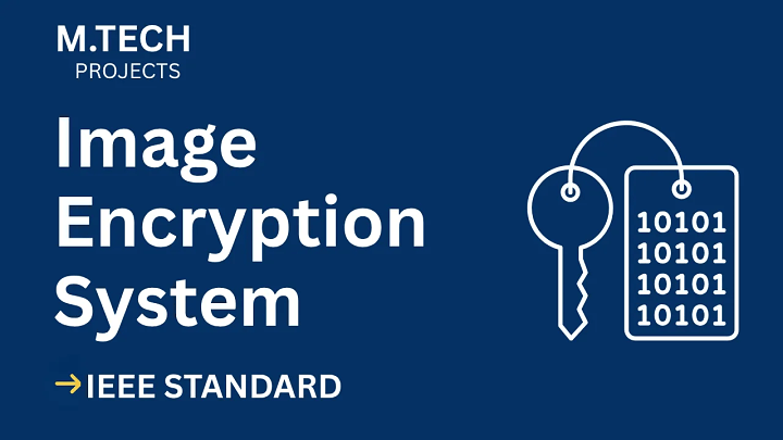 Image Encryption – M.Tech Project Report with IEEE Standard Format blog cover image