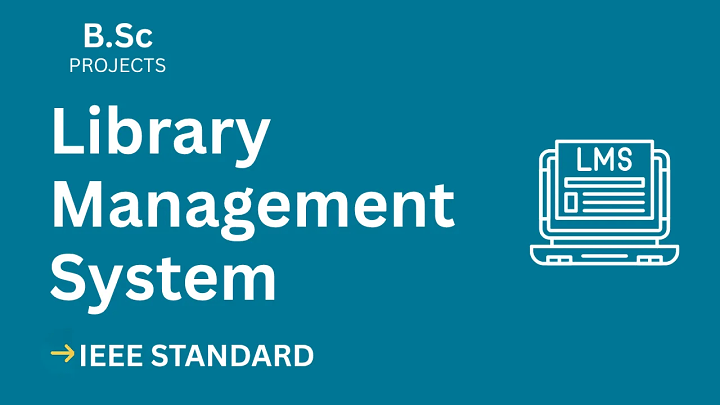 Library Management – B.Sc Project Report with IEEE Standard Format blog cover image