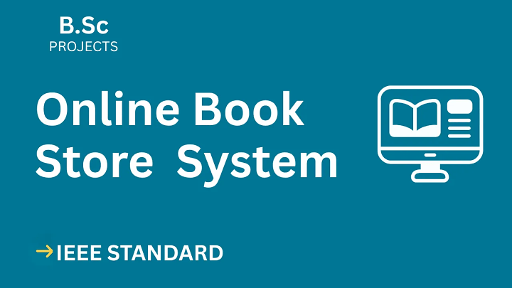 Online Book Store – B.Sc Project Report with IEEE Standard Format blog cover image