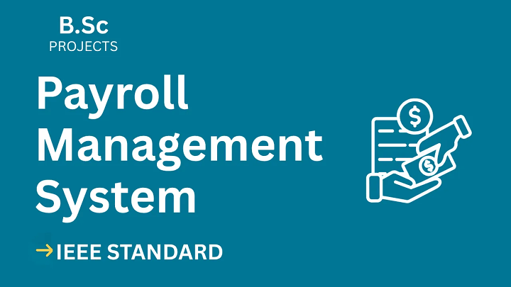 Payroll Management – B.Sc Project Report with IEEE Standard Format blog cover image