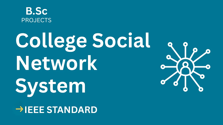 College Social Network – B.Sc Project Report with IEEE Standard Format blog cover image