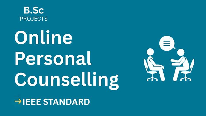 Online Personal Counselling – B.Sc Project Report with IEEE Standard Format blog cover image