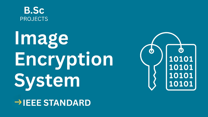 Image Encryption – B.Sc Project Report with IEEE Standard Format blog cover image