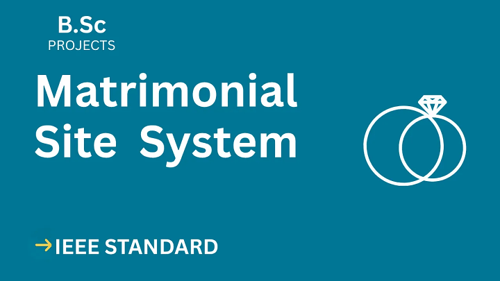 Matrimonial Site – B.Sc Project Report with IEEE Standard Format blog cover image