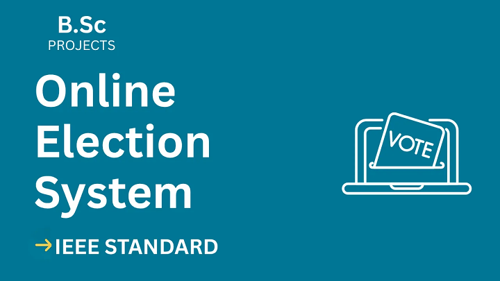 Online Election System – B.Sc Project Report with IEEE Standard Format blog cover image