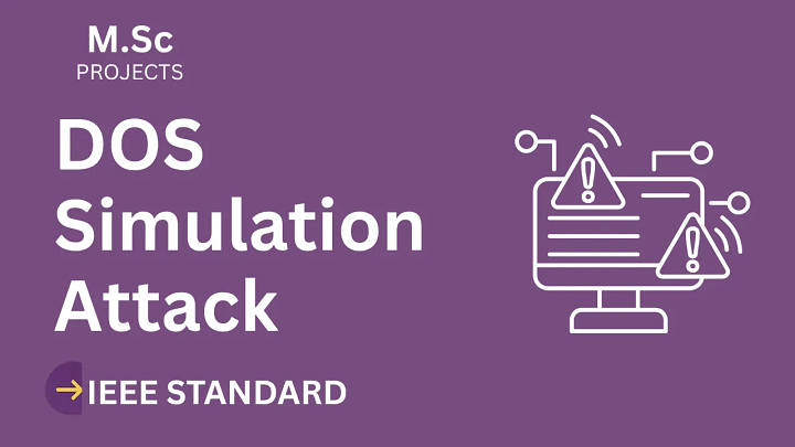 DosAttack – A Denial-of-Service Simulation Tool – M.Sc Project Report with IEEE Standard Format blog cover image