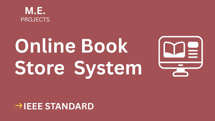 Online Book Store – ME Project Report with IEEE Standard Format blog cover image