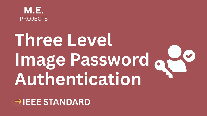 Three Level Image Password Authentication – ME Project Report with IEEE Standard Format blog cover image