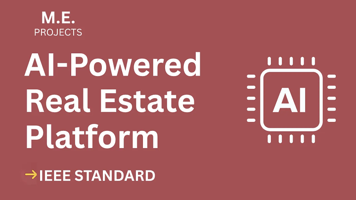 AI-Powered Real Estate Platform – ME Project Report with IEEE Standard Format blog cover image