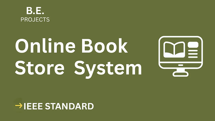 Online Book Store – BE Project Report with IEEE Standard Format blog cover image