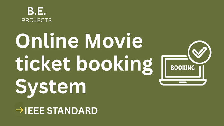 Online Movie ticket booking – BE Project Report with IEEE Standard Format blog cover image