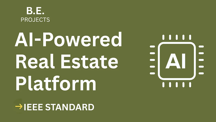 AI-Powered Real Estate Platform – BE Project Report with IEEE Standard Format blog cover image