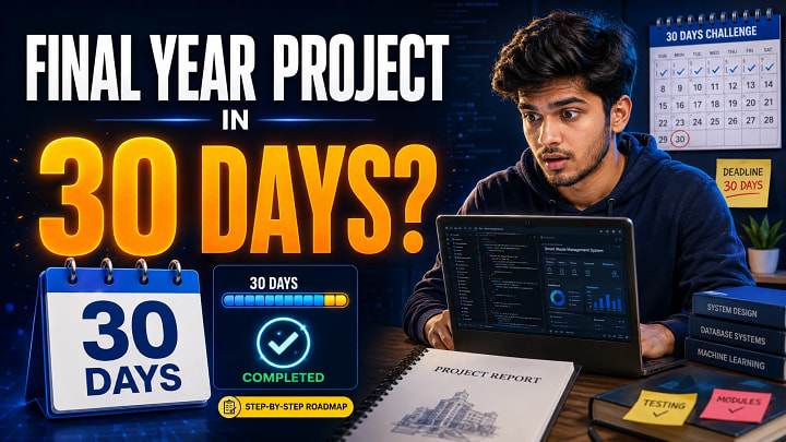 How to Complete Final Year Project in 30 Days: Student Roadmap