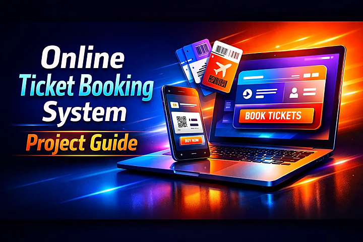 Online Ticket Booking System Project for Final Year: Modules, ER Diagram, Tech Stack, Report & Viva Guide