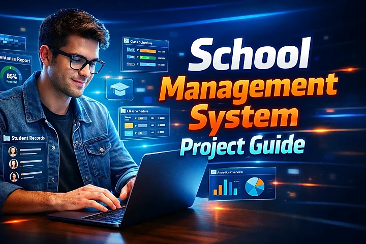 School Management System Project Guide: Modules, ER Diagram, Source Code, Report & Viva