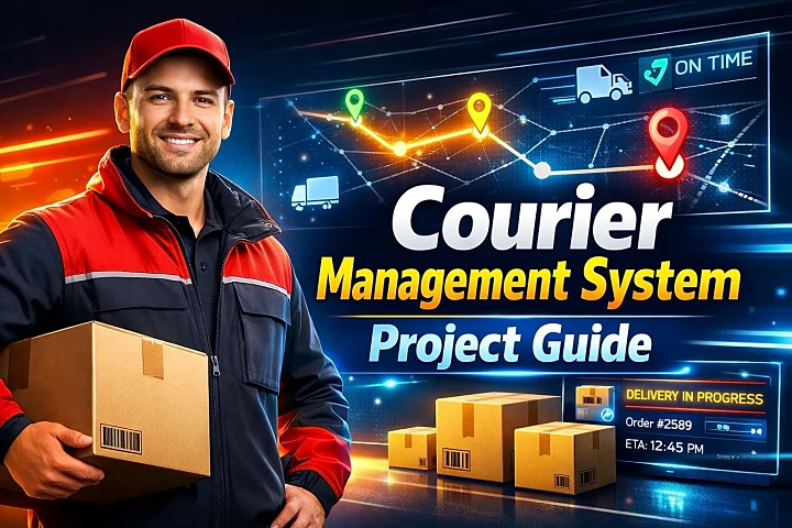 Courier Management System Project Guide: Modules, ER Diagram, Report, Viva & Source Code