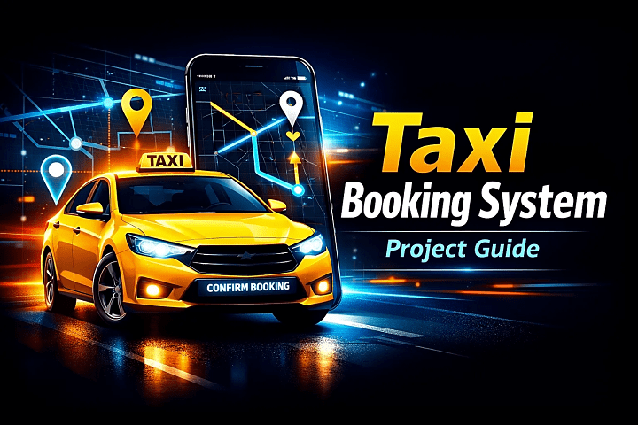 Taxi Booking System Project Guide: Modules, ER Diagram, Database Design & Source Code Tips