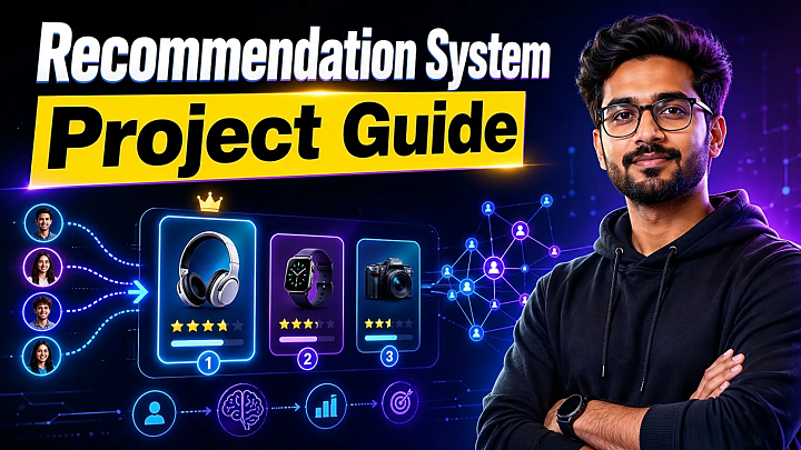 Recommendation System Project with Source Code, Report, Algorithms & Viva