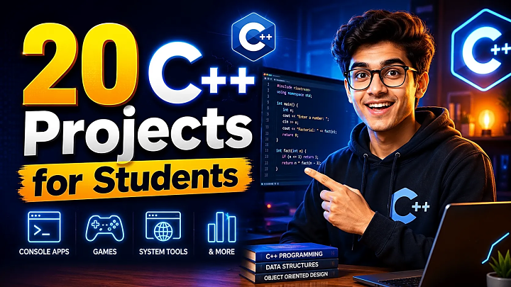 20 C++ Projects for Students with Source Code