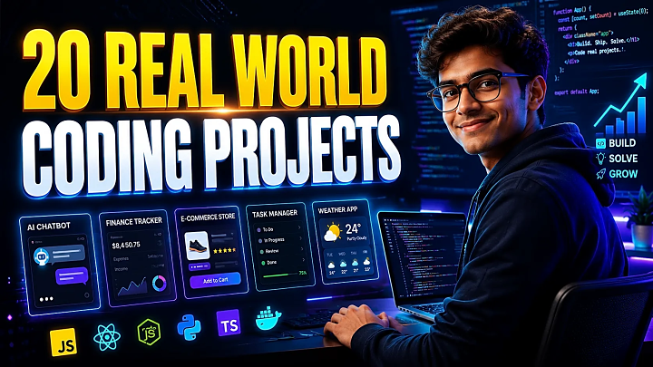 20 Real World Coding Projects for Final Year Students