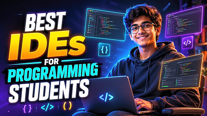 Best IDEs for Programming Students in 2026: Free, Lightweight & Final-Year Project Picks