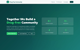 Drug Free Community Final Year Project screenshot 1