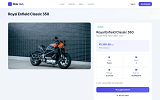 Online Bike and Car Rental System Final Year Project screenshot 5