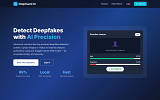 Deepfake Detection Final Year Machine Learning Project screenshot 2
