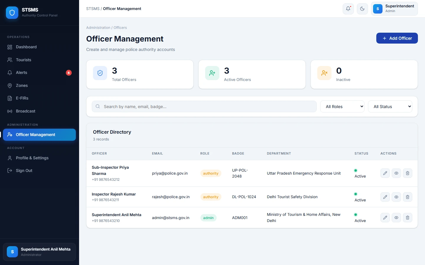 Smart Tourist Safety Monitoring System Final Year Project zoomed preview