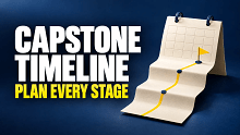 How to Build a Capstone Project Timeline popular blog post thumbnail