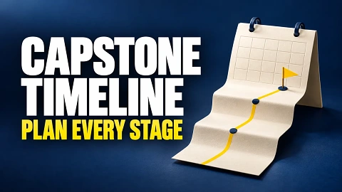 How to Build a Capstone Project Timeline related blog post thumbnail