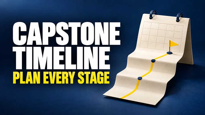 How to Build a Capstone Project Timeline