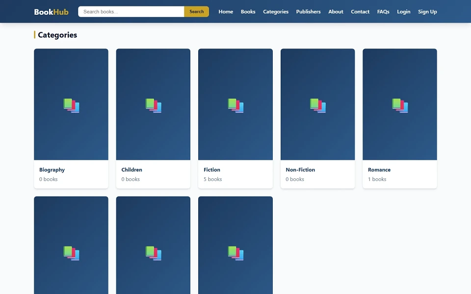 Online Book Store PHP Project preview