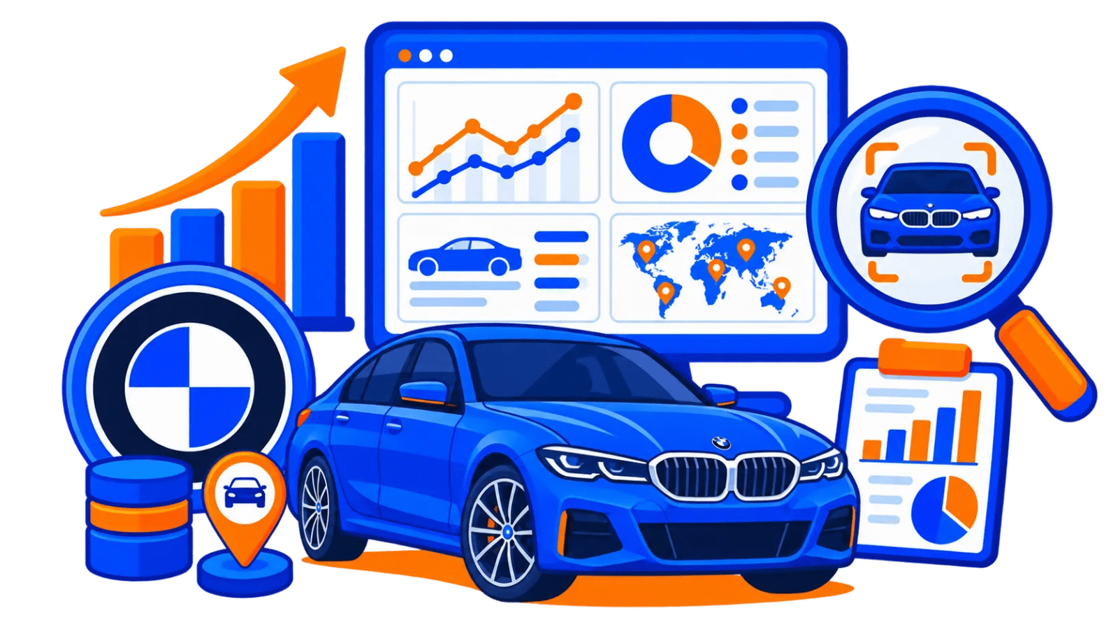 BMW Car Market Insights Data Analysis Final Year Project zoomed preview