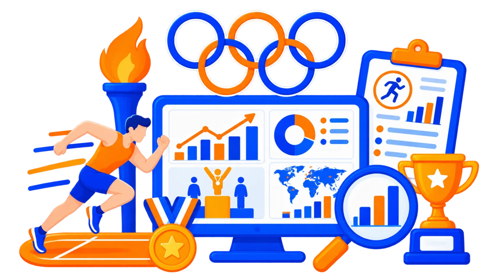 Olympic Games Data Analysis Final Year Project zoomed preview